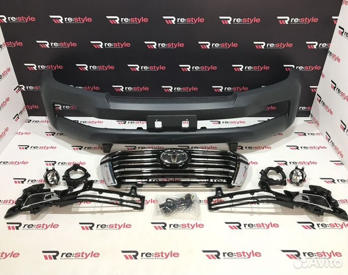 Бампер передний Toyota Land Cruiser 200 K1874