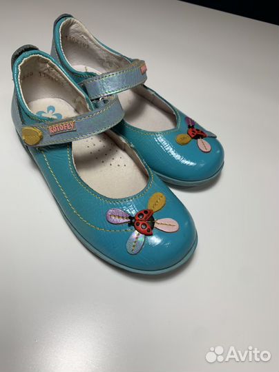 Кожаные туфли фирмы Котофей, 29 размер