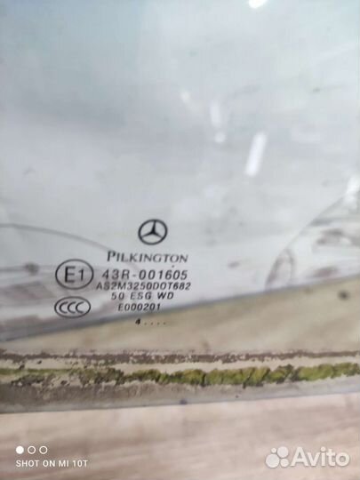 Стекло заднее правое мерседес w220