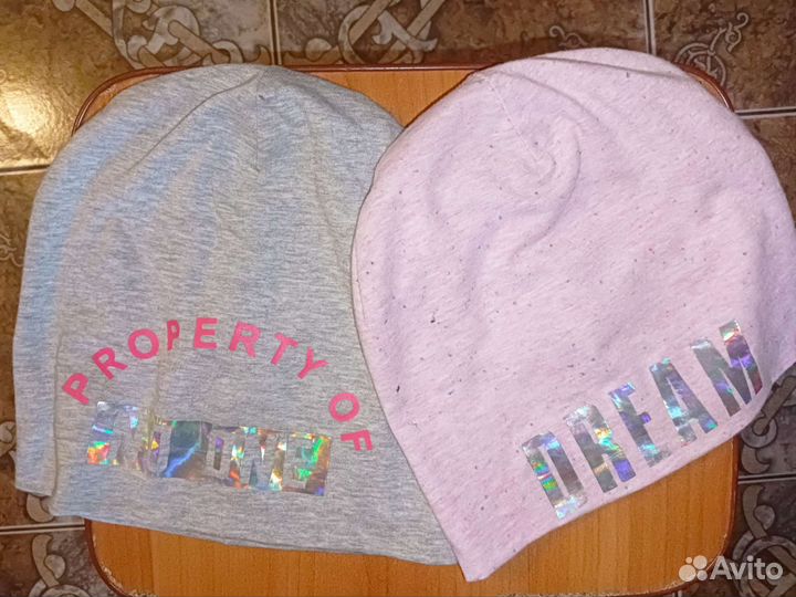 Шапки для девочки 50-52