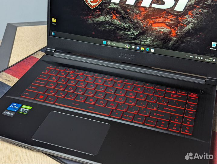 MSI thin GF63 RTX 3050 / I5