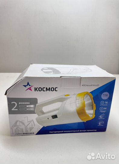 Фонарь 3Вт LED Космос kocaccu9191LED