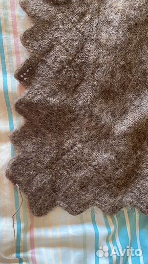 Платок шаль пуховая ручная работа