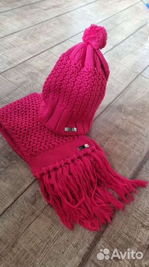 Комплект шапка, шарф