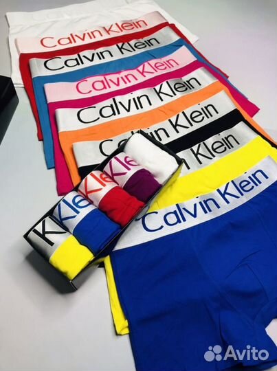 Трусы мужские боксеры calvin klein хлопок