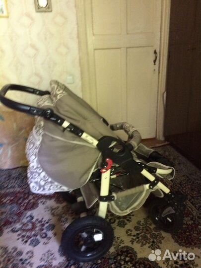 Коляска детская, прогулочная, люлька, 3 в одном