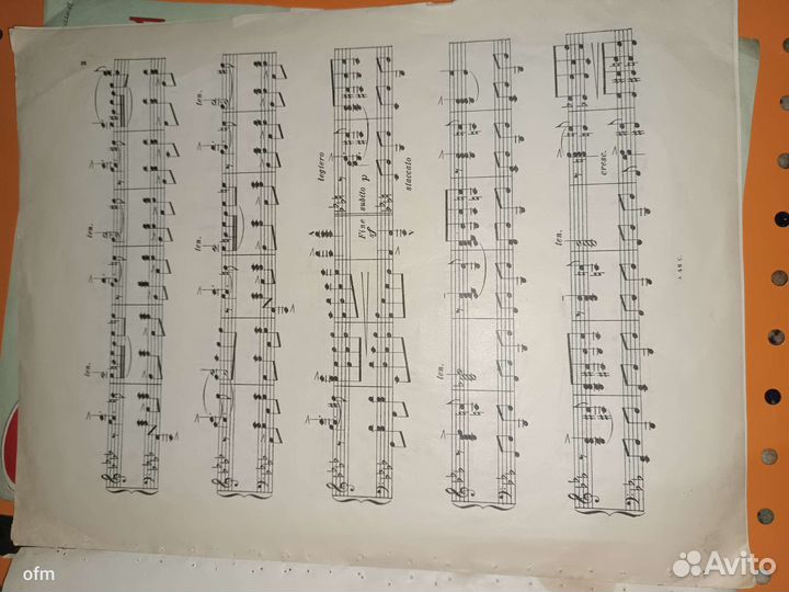 Ноты старинные 1926 г. Фокс-трот,Плевицкая Н. В