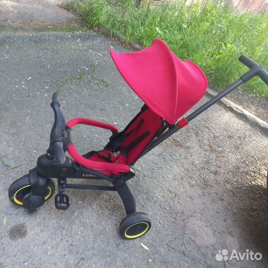 Детский трехколесный велосипед складной