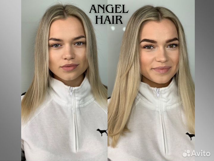 Наращивание волос, коррекция, загущение