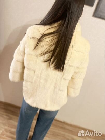 Шуба норковая автоледи 44