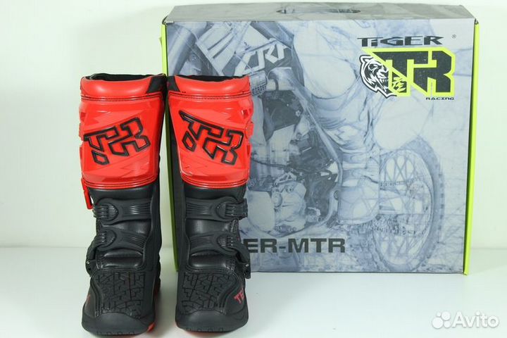 Мотоботы детские tiger 3цвета 33,34,35,36,37