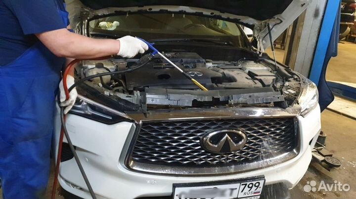 Мойка, чистка радиаторов без снятия