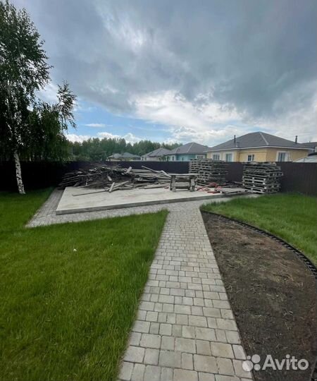 Рулонный газон, газон посевной