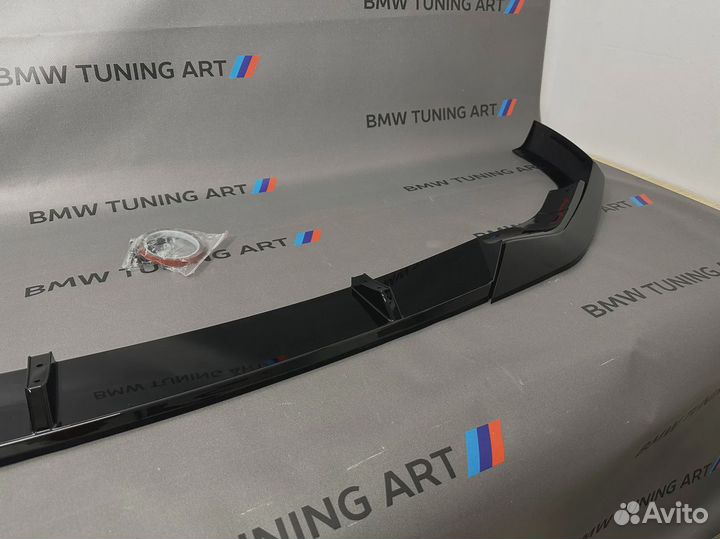 Сплиттер губа bmw 5 g30 g31 lci рест M-performance
