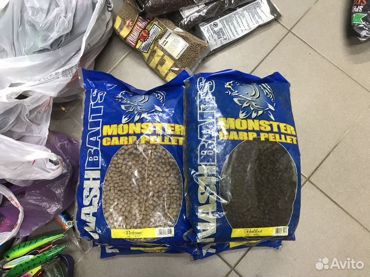 Ре пеллетс Nash Monster Carp Pellet (2kg)