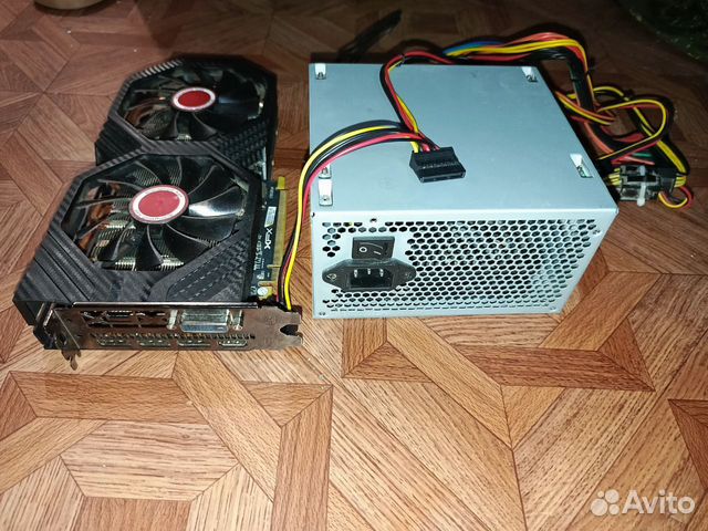 Rx 580 и блок питания 450w купить в Омске | Электроника | Авито