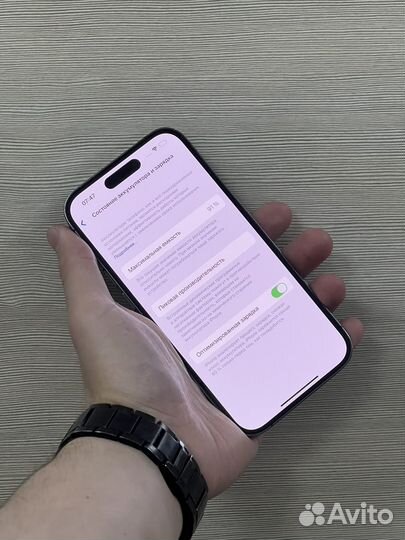 iPhone 14 Pro 128gb purple sim+esim акб 91%