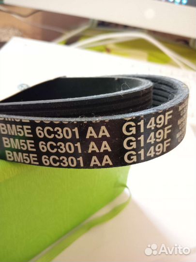 1760376Ремень приводной,поликлиновой ford focus2