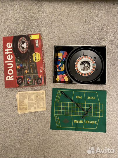 Настольная игра рулетка
