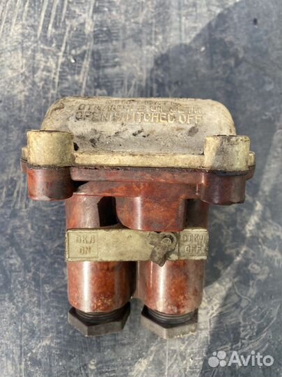 Кнопка выключателя шахтовый