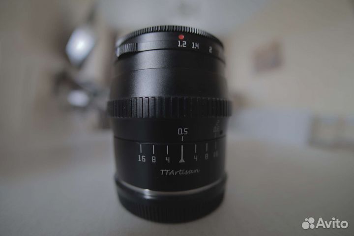 Объектив ttartisan 7.5 2.0 canon ef-m