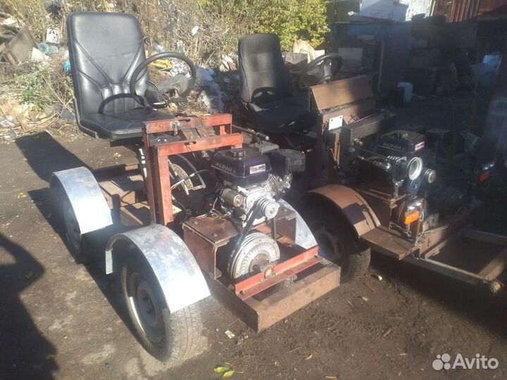 Мини трактор самоделка