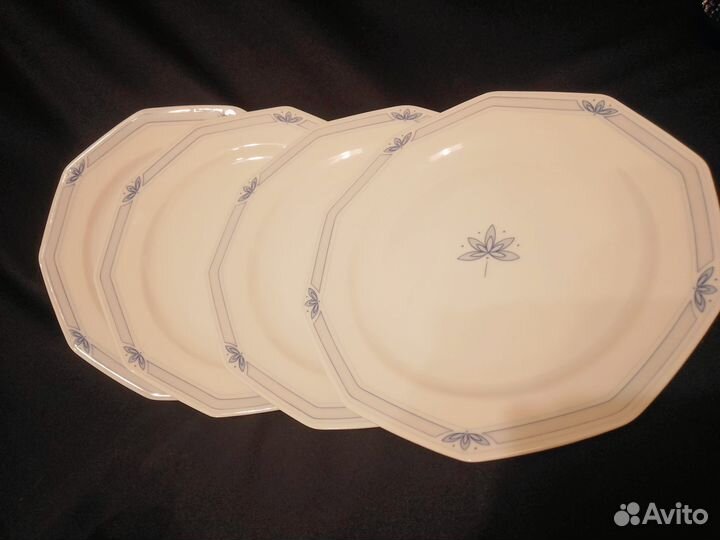 Чайная пара фарфор. Тарелка. Германия 90х.гг