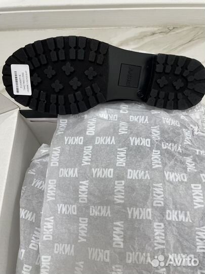 Dkny ботинки 38 (8) новые оригинал черные