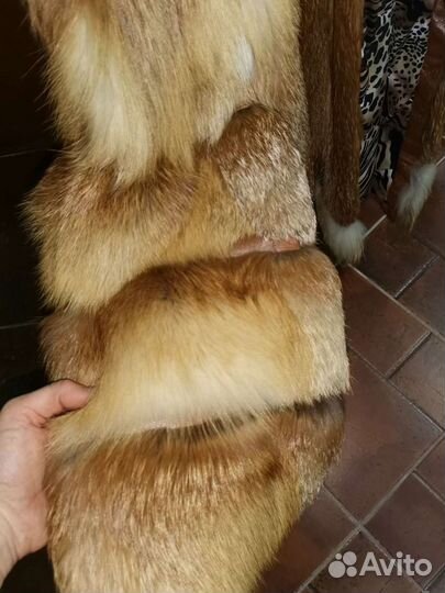 Шуба из лисы