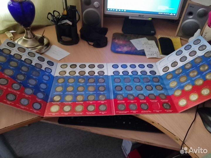 Набор биметаллических монет России