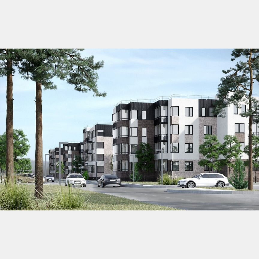 Квартира-студия, 23,9 м², 2/4 эт.