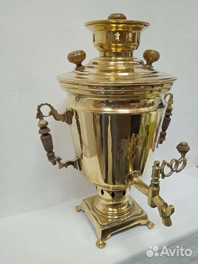 Самовар на дровах старинный