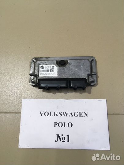 Блок управления двигателем Volkswagen Polo