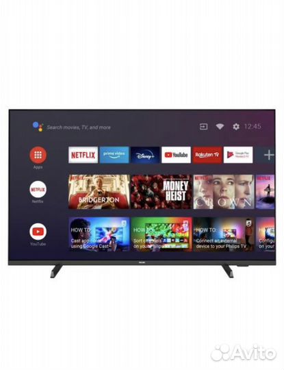LED телевизор philips 50