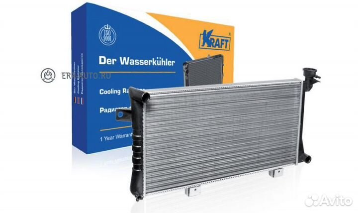 Kraft KT 104008 Радиатор отопителя (механический)