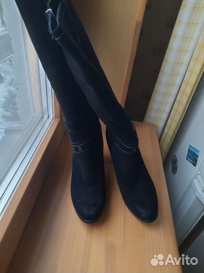 Сапоги Respect замшевые натуральные 38