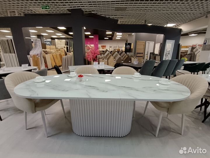 Стол раздвижной Вельвет 3 ст