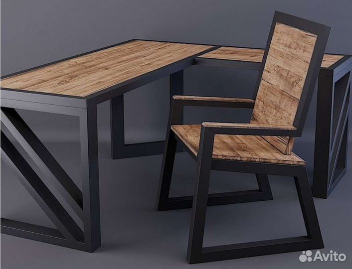 Мебель в стиле лофт на заказ