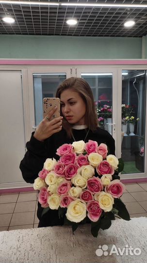 Розы с доставкой 31 шт