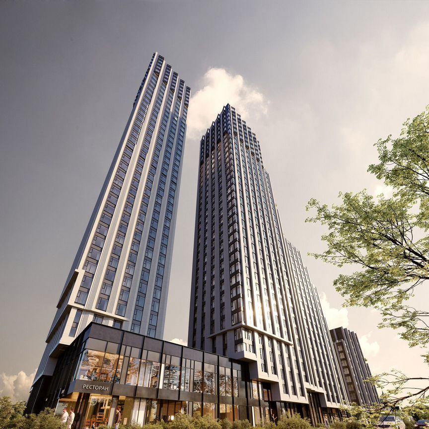 1-к. квартира, 61 м², 11/43 эт.