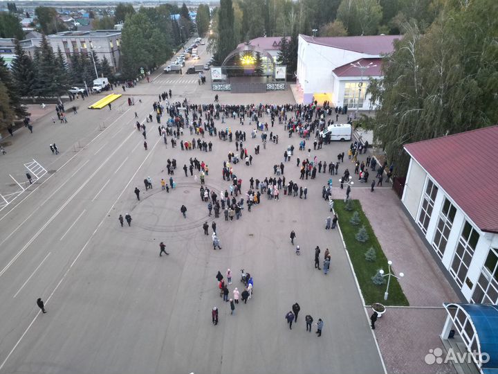 Аэросъемка с квадрокоптера