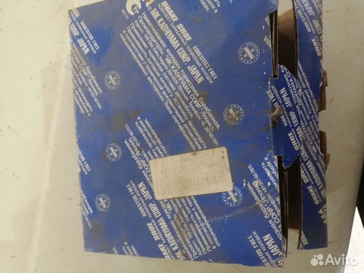 Тормозные колодки тойта филдер