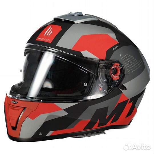 MT Helmets Blade 2 SV Fade A2 Full Face Helmet mat