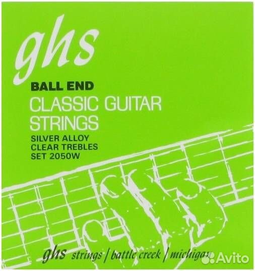 GHS 2050W - Струны для классической гитары
