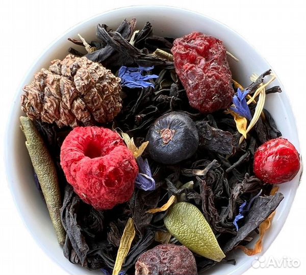 Чай с ягодами и Саган дайля