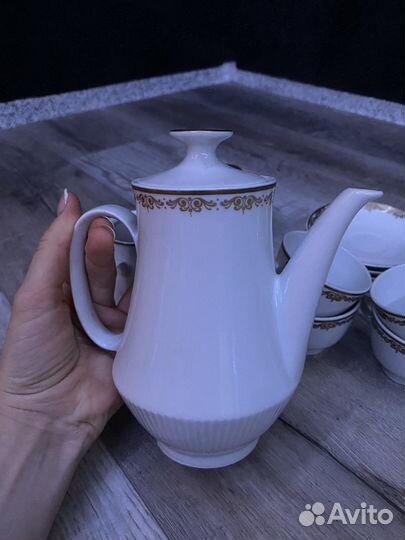 Сервиз кофейный Кольдиц Фарфор из ГДР