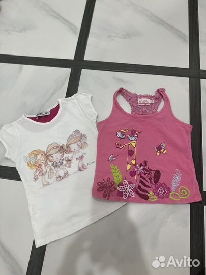 Детские вещи пакетом для девочки 4-5лет