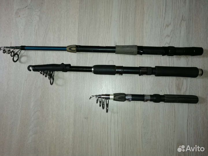 Спиннинги телескопические