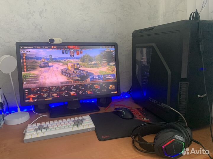 Игровой пк i5/rx 580/16озу/ssd+hdd