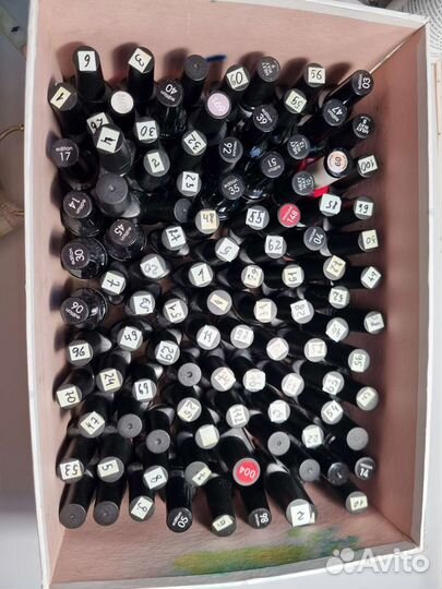 Гель лак для ногтей коробка